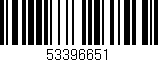 Código de barras (EAN, GTIN, SKU, ISBN): '53396651'