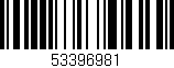 Código de barras (EAN, GTIN, SKU, ISBN): '53396981'