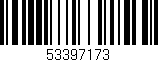Código de barras (EAN, GTIN, SKU, ISBN): '53397173'