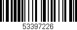 Código de barras (EAN, GTIN, SKU, ISBN): '53397226'