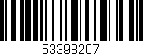 Código de barras (EAN, GTIN, SKU, ISBN): '53398207'