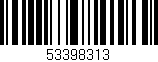 Código de barras (EAN, GTIN, SKU, ISBN): '53398313'