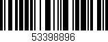 Código de barras (EAN, GTIN, SKU, ISBN): '53398896'