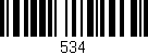 Código de barras (EAN, GTIN, SKU, ISBN): '534'