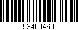Código de barras (EAN, GTIN, SKU, ISBN): '53400460'