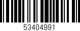 Código de barras (EAN, GTIN, SKU, ISBN): '53404991'