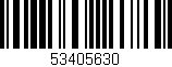 Código de barras (EAN, GTIN, SKU, ISBN): '53405630'