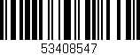 Código de barras (EAN, GTIN, SKU, ISBN): '53408547'
