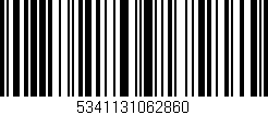 Código de barras (EAN, GTIN, SKU, ISBN): '5341131062860'