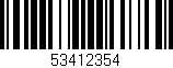 Código de barras (EAN, GTIN, SKU, ISBN): '53412354'