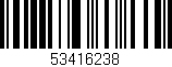 Código de barras (EAN, GTIN, SKU, ISBN): '53416238'