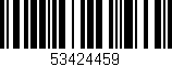 Código de barras (EAN, GTIN, SKU, ISBN): '53424459'