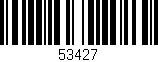 Código de barras (EAN, GTIN, SKU, ISBN): '53427'