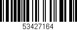 Código de barras (EAN, GTIN, SKU, ISBN): '53427164'