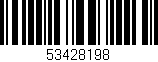 Código de barras (EAN, GTIN, SKU, ISBN): '53428198'
