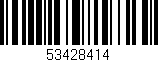 Código de barras (EAN, GTIN, SKU, ISBN): '53428414'