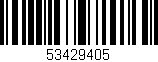 Código de barras (EAN, GTIN, SKU, ISBN): '53429405'