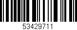Código de barras (EAN, GTIN, SKU, ISBN): '53429711'