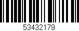 Código de barras (EAN, GTIN, SKU, ISBN): '53432179'