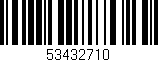 Código de barras (EAN, GTIN, SKU, ISBN): '53432710'