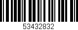 Código de barras (EAN, GTIN, SKU, ISBN): '53432832'