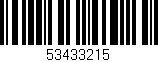 Código de barras (EAN, GTIN, SKU, ISBN): '53433215'
