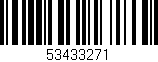 Código de barras (EAN, GTIN, SKU, ISBN): '53433271'