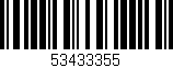 Código de barras (EAN, GTIN, SKU, ISBN): '53433355'