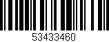 Código de barras (EAN, GTIN, SKU, ISBN): '53433460'