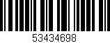 Código de barras (EAN, GTIN, SKU, ISBN): '53434698'