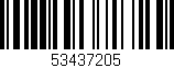 Código de barras (EAN, GTIN, SKU, ISBN): '53437205'