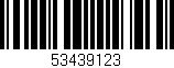 Código de barras (EAN, GTIN, SKU, ISBN): '53439123'