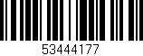 Código de barras (EAN, GTIN, SKU, ISBN): '53444177'