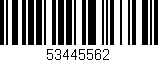 Código de barras (EAN, GTIN, SKU, ISBN): '53445562'