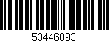 Código de barras (EAN, GTIN, SKU, ISBN): '53446093'