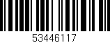 Código de barras (EAN, GTIN, SKU, ISBN): '53446117'