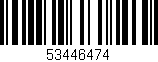Código de barras (EAN, GTIN, SKU, ISBN): '53446474'