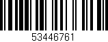 Código de barras (EAN, GTIN, SKU, ISBN): '53446761'