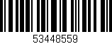 Código de barras (EAN, GTIN, SKU, ISBN): '53448559'
