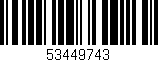 Código de barras (EAN, GTIN, SKU, ISBN): '53449743'