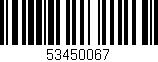Código de barras (EAN, GTIN, SKU, ISBN): '53450067'