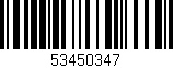 Código de barras (EAN, GTIN, SKU, ISBN): '53450347'