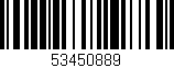 Código de barras (EAN, GTIN, SKU, ISBN): '53450889'