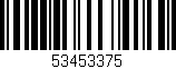 Código de barras (EAN, GTIN, SKU, ISBN): '53453375'