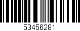 Código de barras (EAN, GTIN, SKU, ISBN): '53456281'