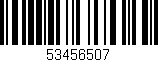 Código de barras (EAN, GTIN, SKU, ISBN): '53456507'