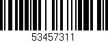 Código de barras (EAN, GTIN, SKU, ISBN): '53457311'