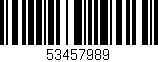 Código de barras (EAN, GTIN, SKU, ISBN): '53457989'