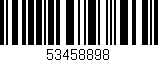 Código de barras (EAN, GTIN, SKU, ISBN): '53458898'