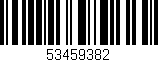 Código de barras (EAN, GTIN, SKU, ISBN): '53459382'